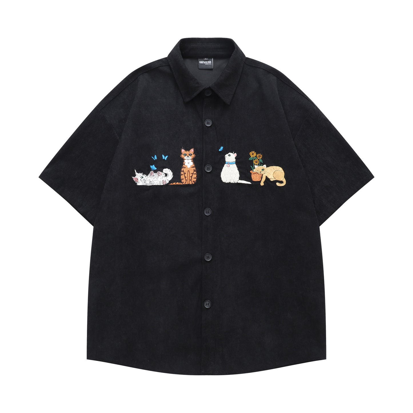 Fashion Brand Loose Couple Loose Shirt
