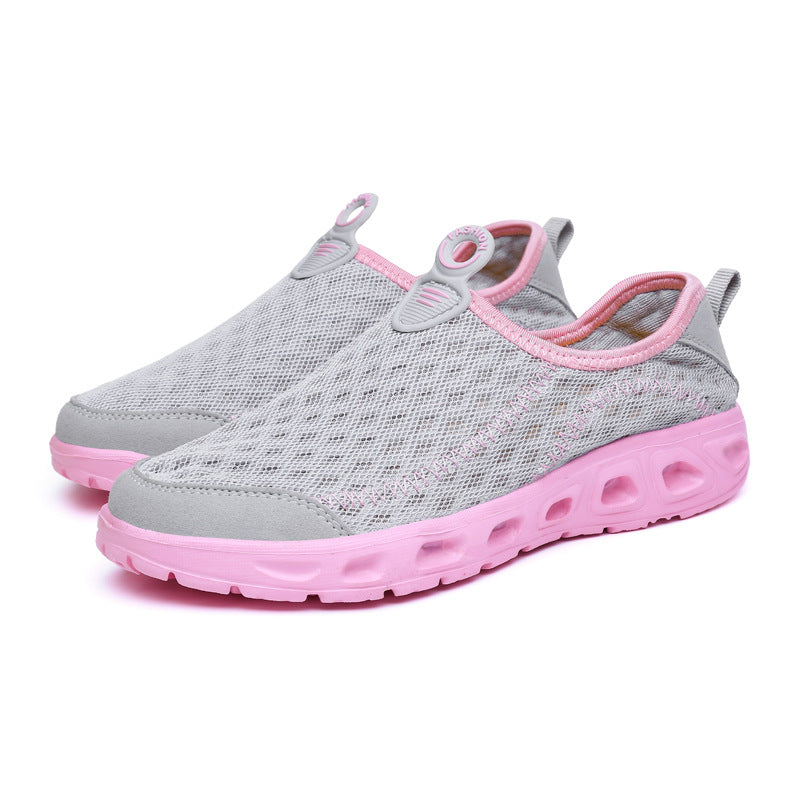 Slip-on Couple's Single-net Quick-drying Creek Shoes