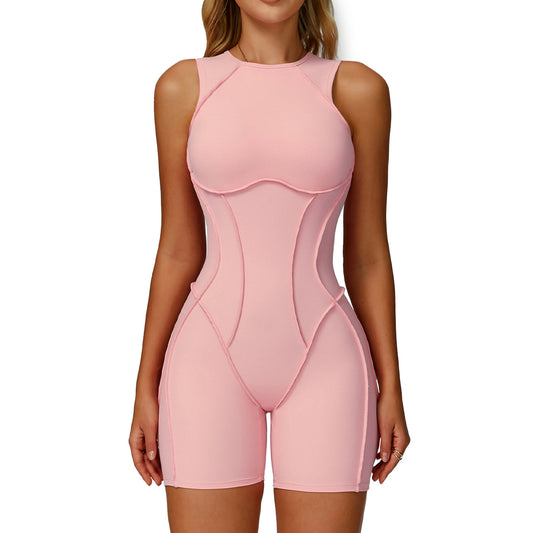 Fashion Jumpsuit Women's Running Sports Workout Clothes