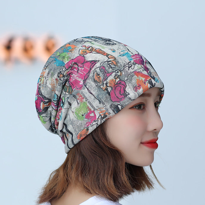 Fashion Pile Heap Cap Thin
