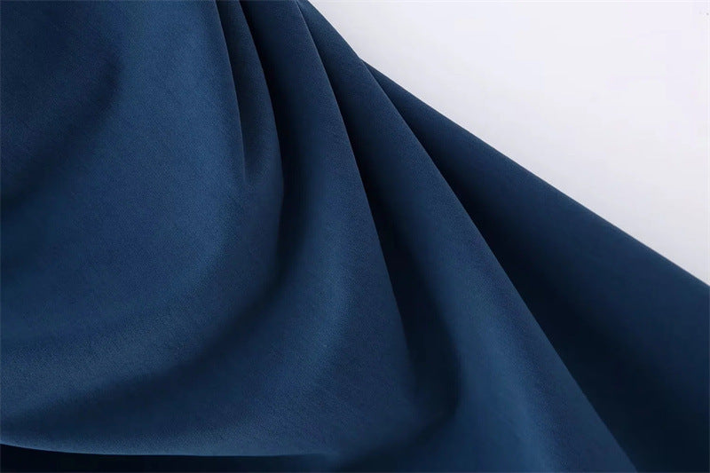 Ensfarvet Slim Fit Nederdel til Kvinder