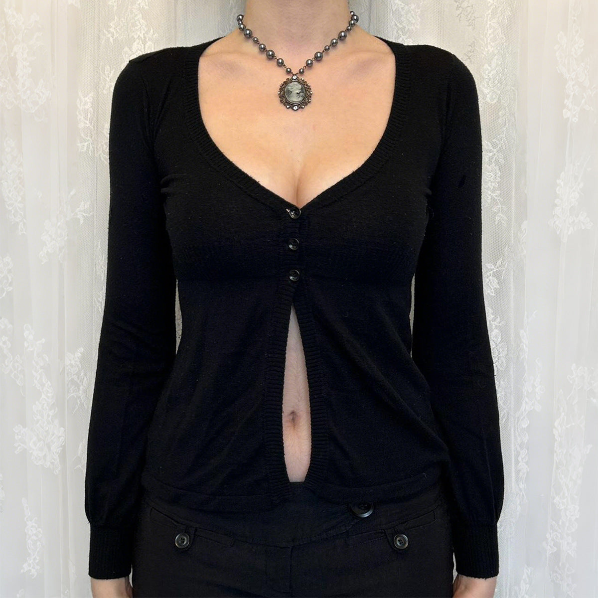 Cool Long Sleeve Sweater Woolen