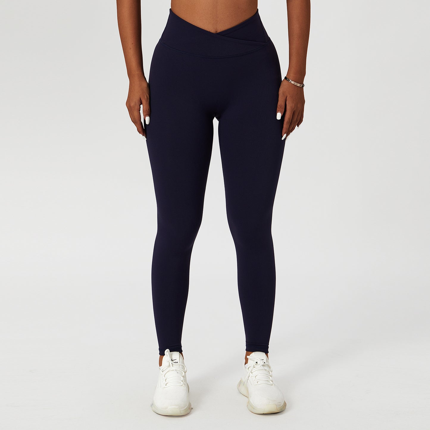 Breathable Cross Waist Tight Quick-drying Pants