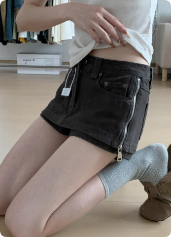Slimming Short A-line Skirt For Pear-shaped Figures Women