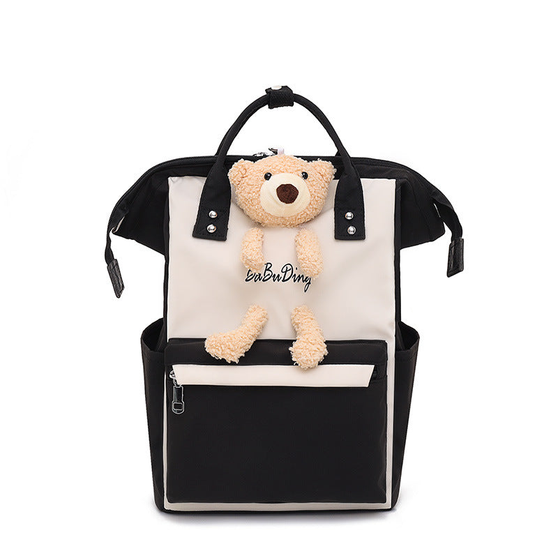 Fashion Cartoons On Both Shoulders Bear Doll Casual Bag