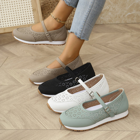 Hollow Out Breathable One Pedal Casual Sports Single-layer Shoes
