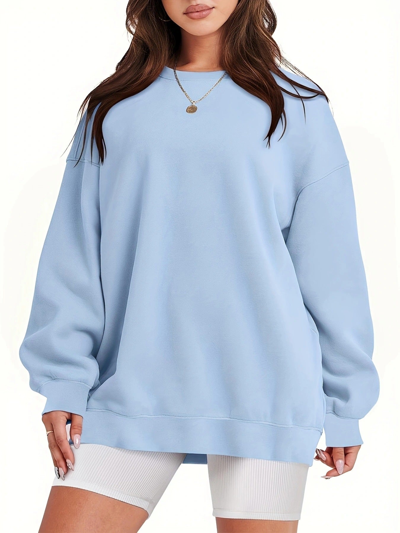 Løs sweatshirt til damer