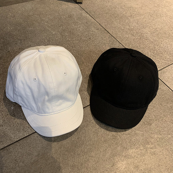 Men's And Women's Retro Casual Solid Colour Duck Tongue Hat