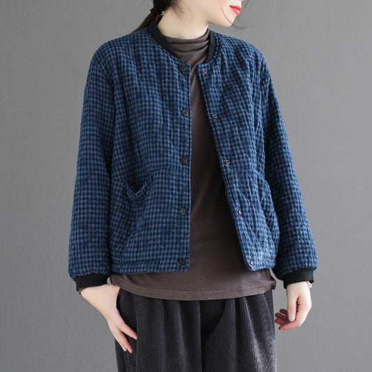 Long Sleeve Women's Cotton-padded Clothing Coat