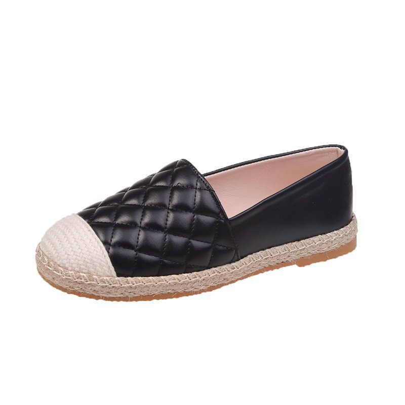 Straw Simple And Fashionable One-step Lazy Shoes Trend