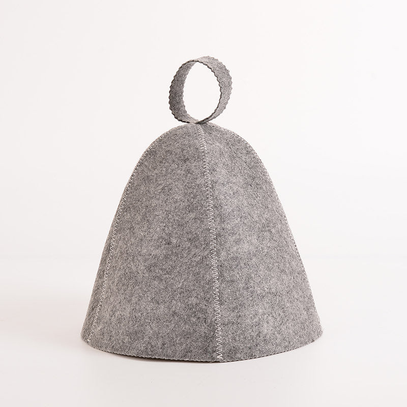 Thickened Felt Sauna Sweating Hat