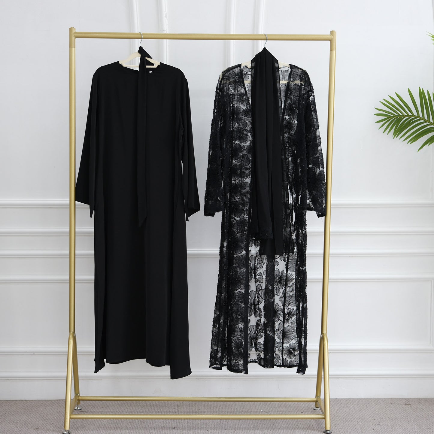 Stylish Casual And Elegant Floral Beaded Cardigan