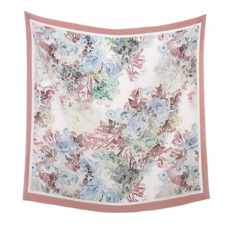 Cross Fashion Printed Sunscreen Scarf Malay Middle East Hui Headcloth