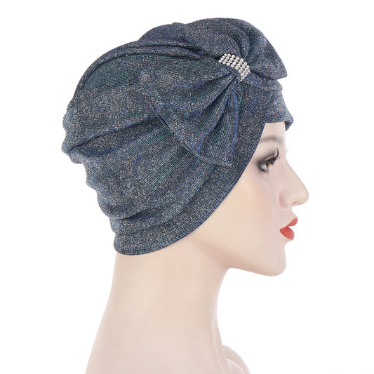 Headband Hat With A Large Cross Bow On The Forehead