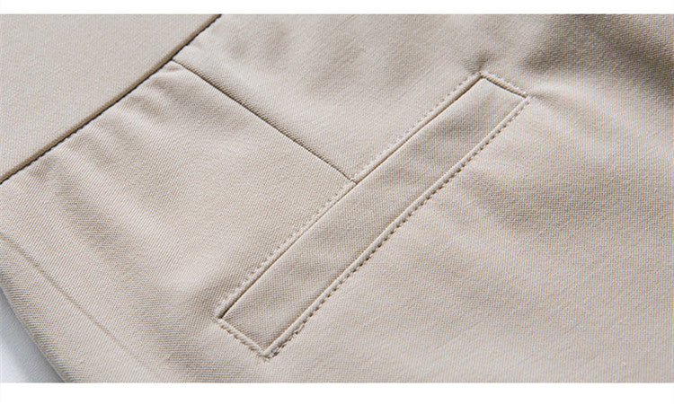 High Waist Slimming Straight Casual Plus Trousers
