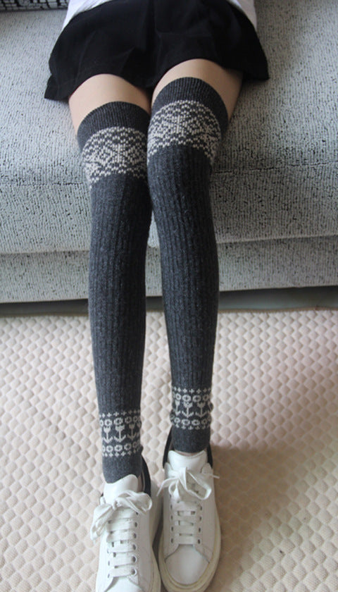 Autumn And Winter Warm Pile Foot Socks