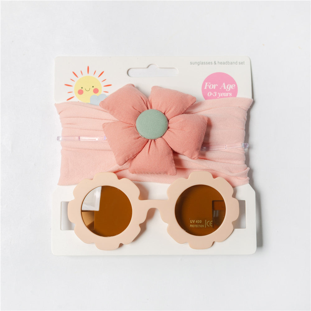 Children's Hair Band Glasses Set
