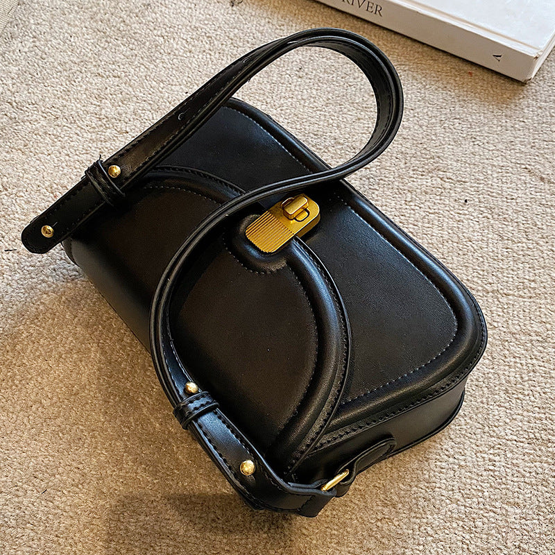 Women's Fashion Simple Solid Color Crossbody Bag
