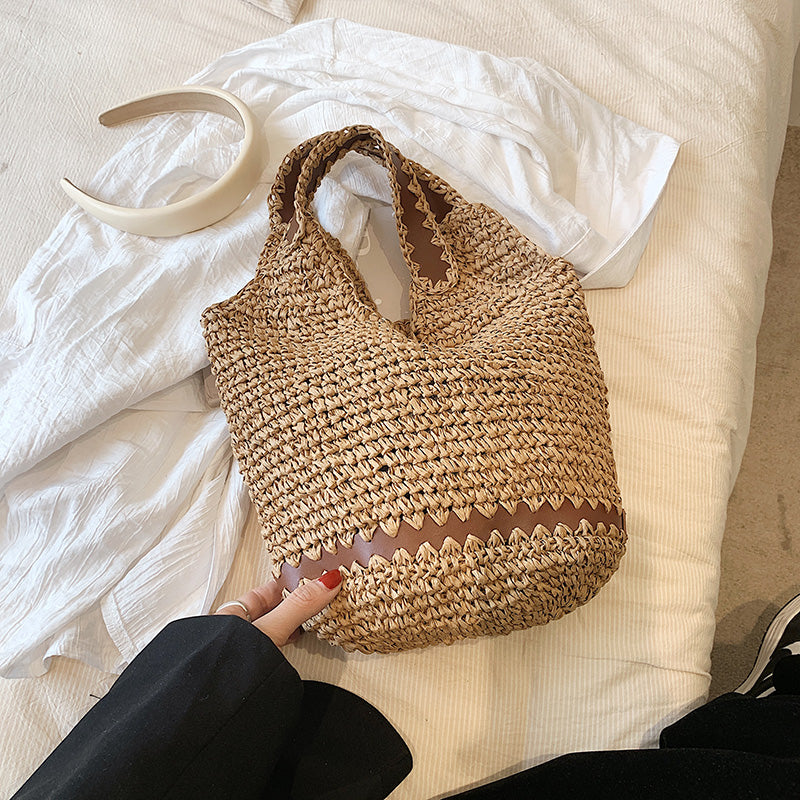 Large Capacity Beach Bag For Seaside Vacation