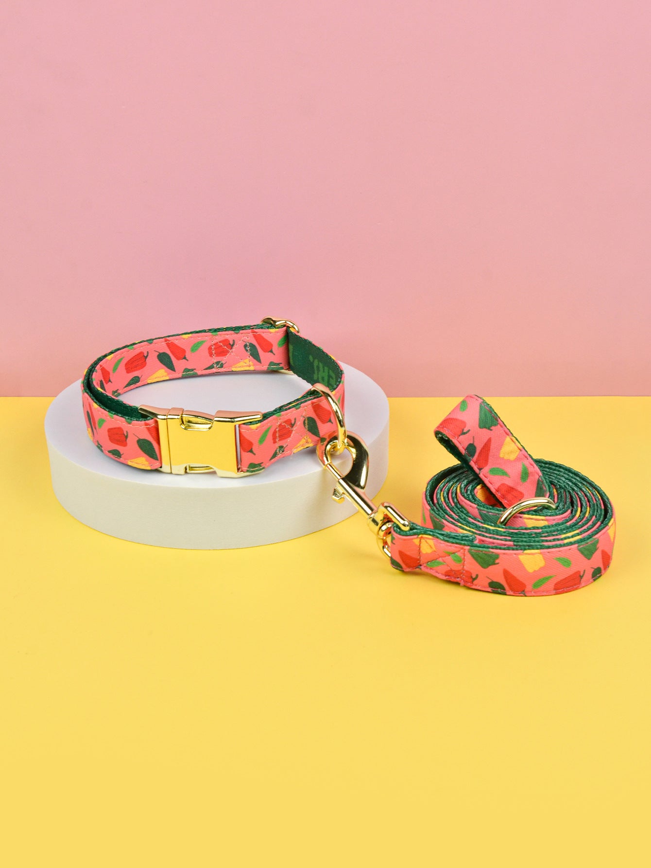 Heavy Industry Double-sided Pet Cat Dog Collar Haulage Rope Package