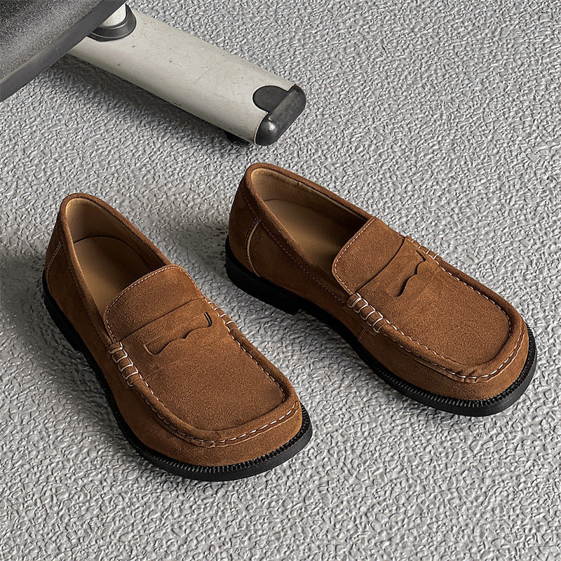 New Vintage Old Coin-style Loafers For Men