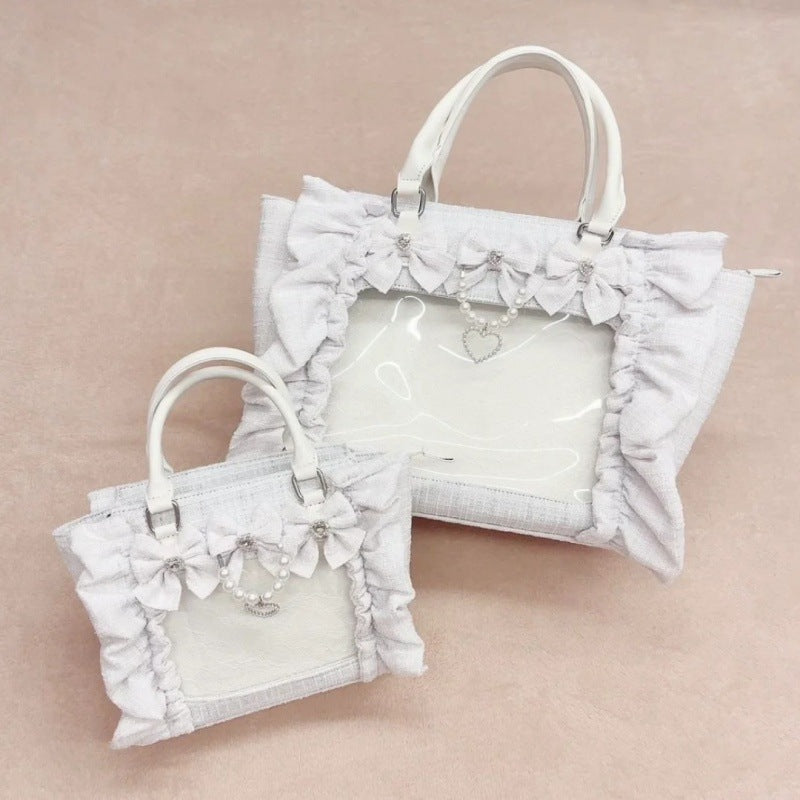 Badge Bar Zha Handheld Diagonal Cross Bag Female