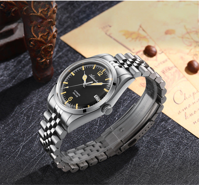 Stainless Steel Automatic Mechanical Watch 316L