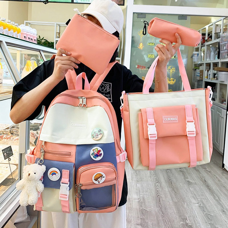 Junior High School Student Backpack Boys And Girls
