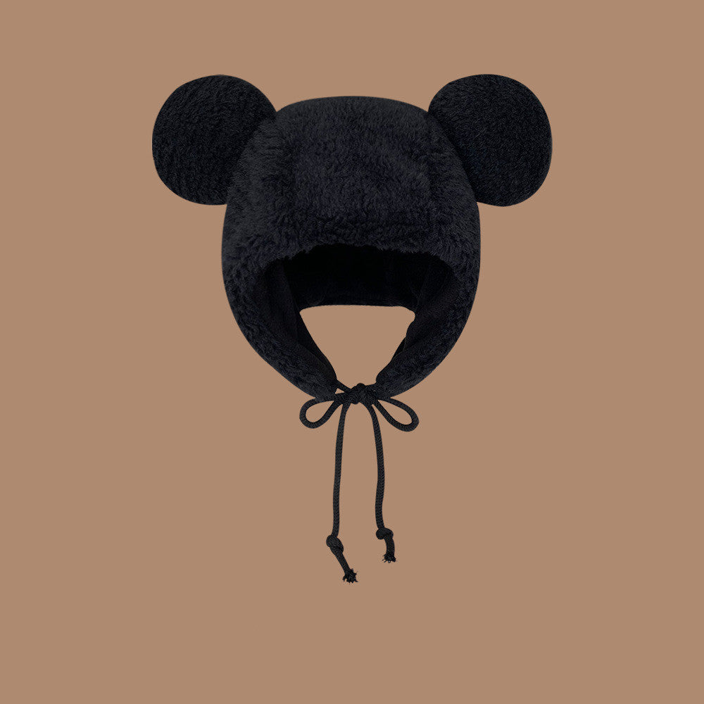 Warm With Velvet Lambswool Hat