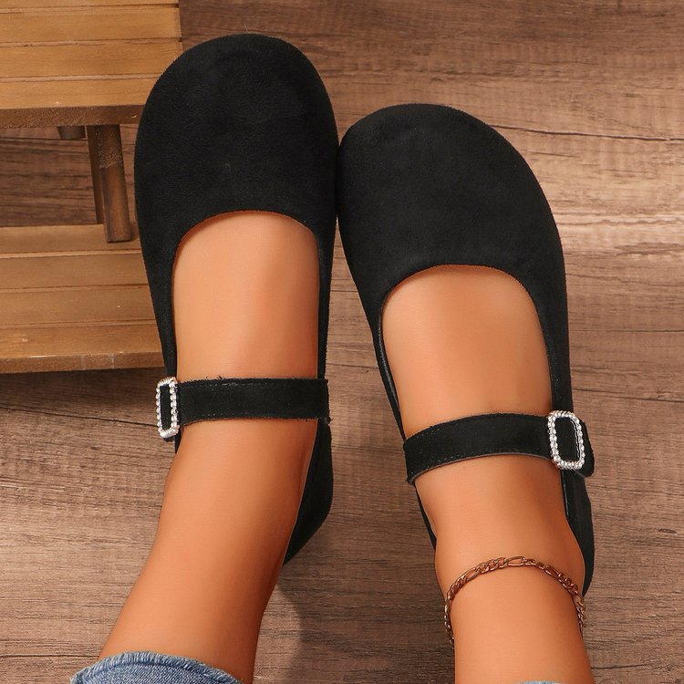 Women's Fashion Casual Solid Color Flat Fisherman Shoes