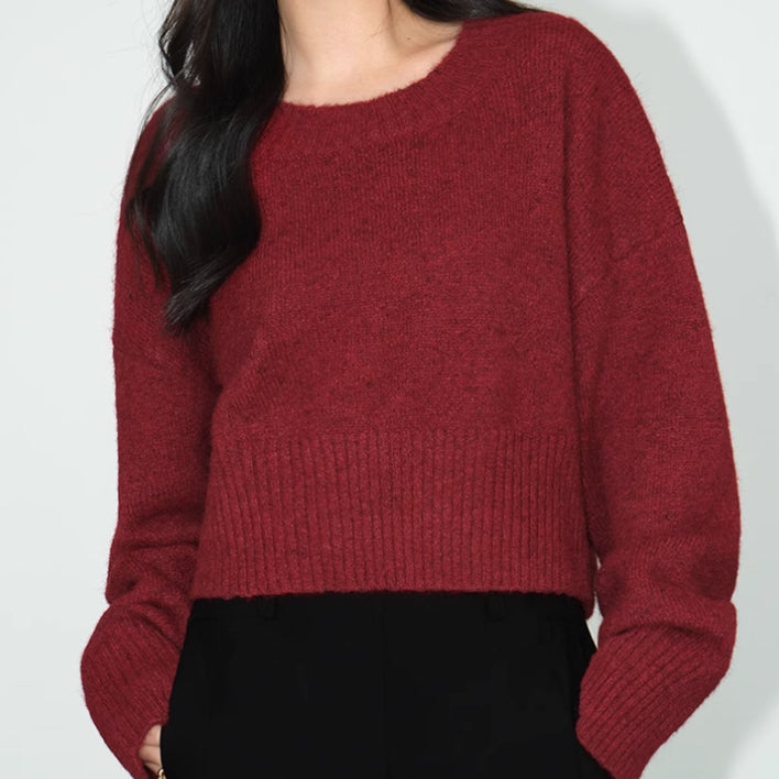 Short Sweater Loose Outer Wear