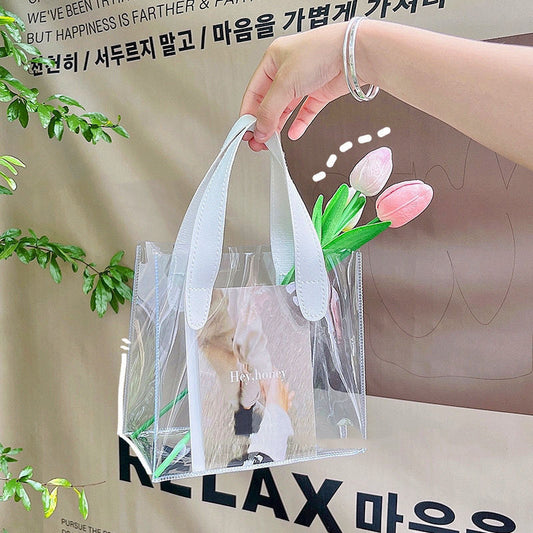 Portable Clear Simple Portable Gift Crossbody Bag