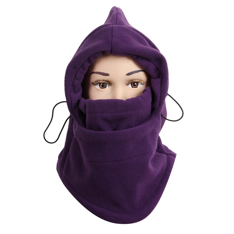 Winter Outdoor Upgrade Double-sided Fleece Thickened Hat