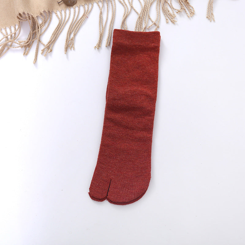 Double Toe Women's Casual And Comfortable Stretch Socks
