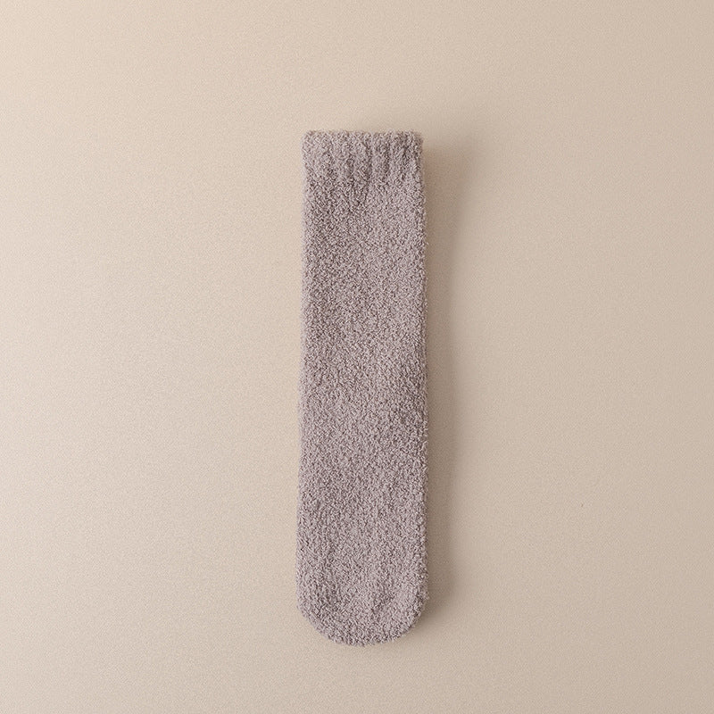 Coral Fleece Socks Women's Thickened