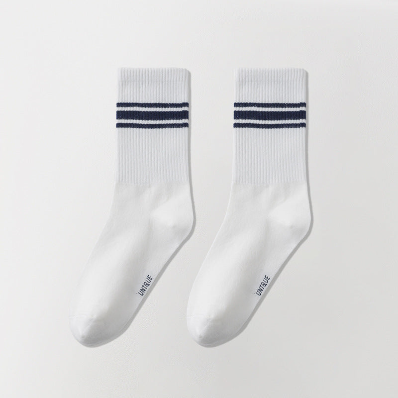 Pure Cotton Mid-calf Sports Mid-calf Length
