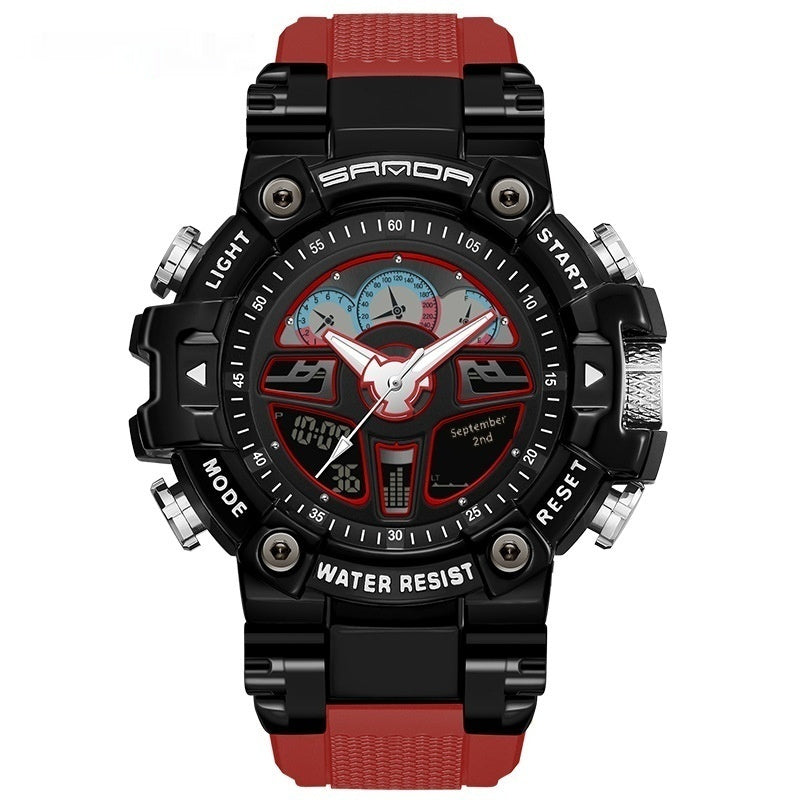Trendy Waterproof Multi-function Digital Watch For Students