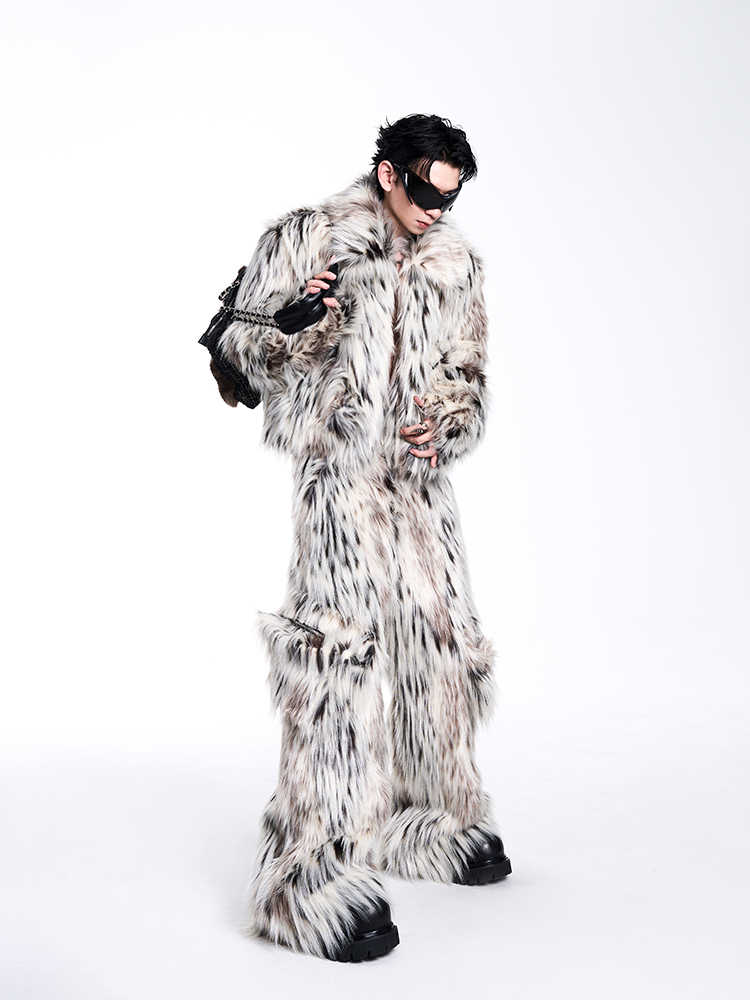 Men's Short Autumn And Winter Imitation Fur