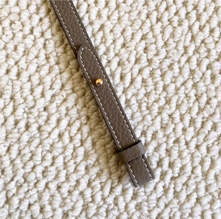 Genuine Leather Women's Bag Strap Accessories Replacement Spaghetti Strap