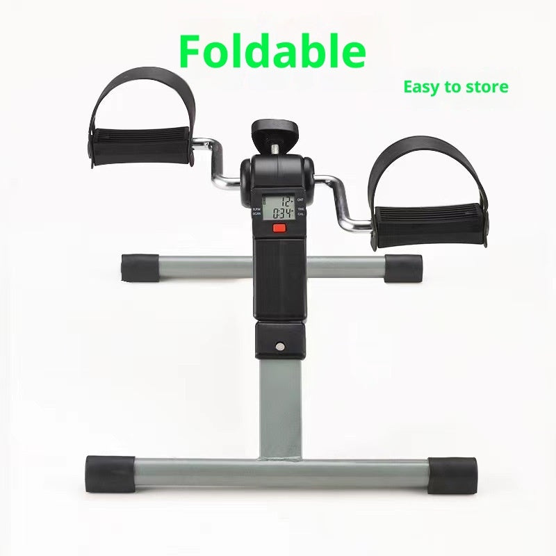 Mini Exercise Bike Folding Bicycle Indoor Leg Rehabilitation Trainer For Seniors Leg-slimming Machine