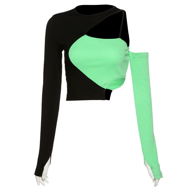 Dame Ny Slim Fit Langærmet T-shirt