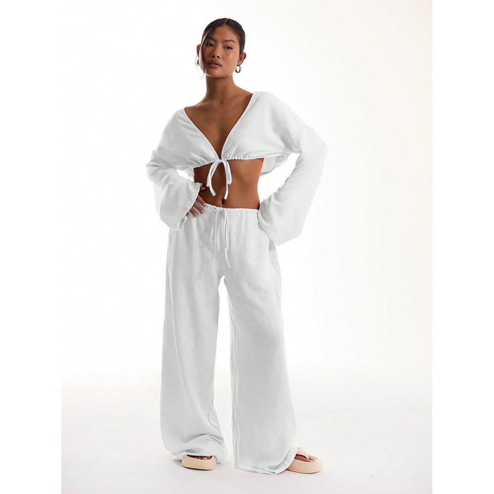 Fashion Personality Female Loose Trendy Wide-leg Pants