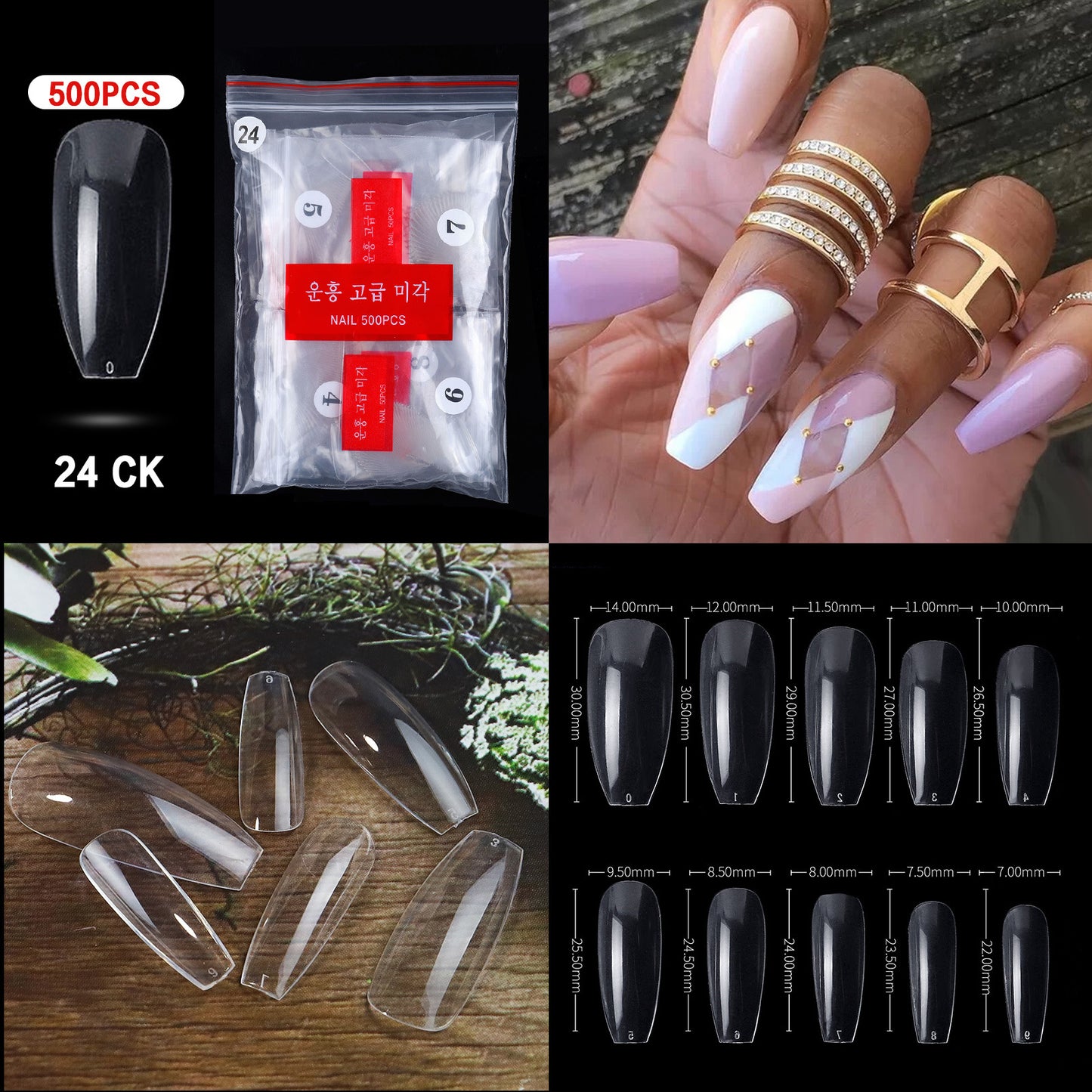French Pointed Non-marking Ballet Transparent