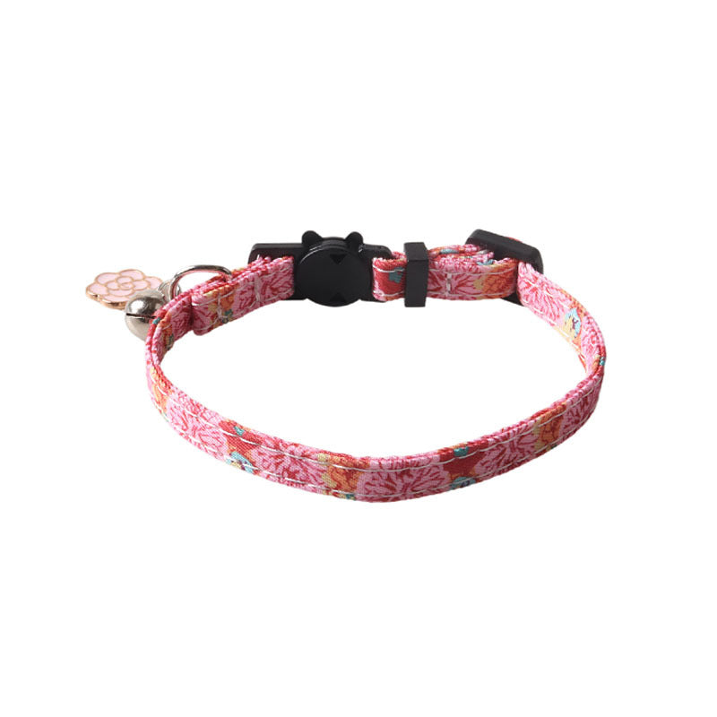 Fruit Blossom Series Bow Tie Cat Collar