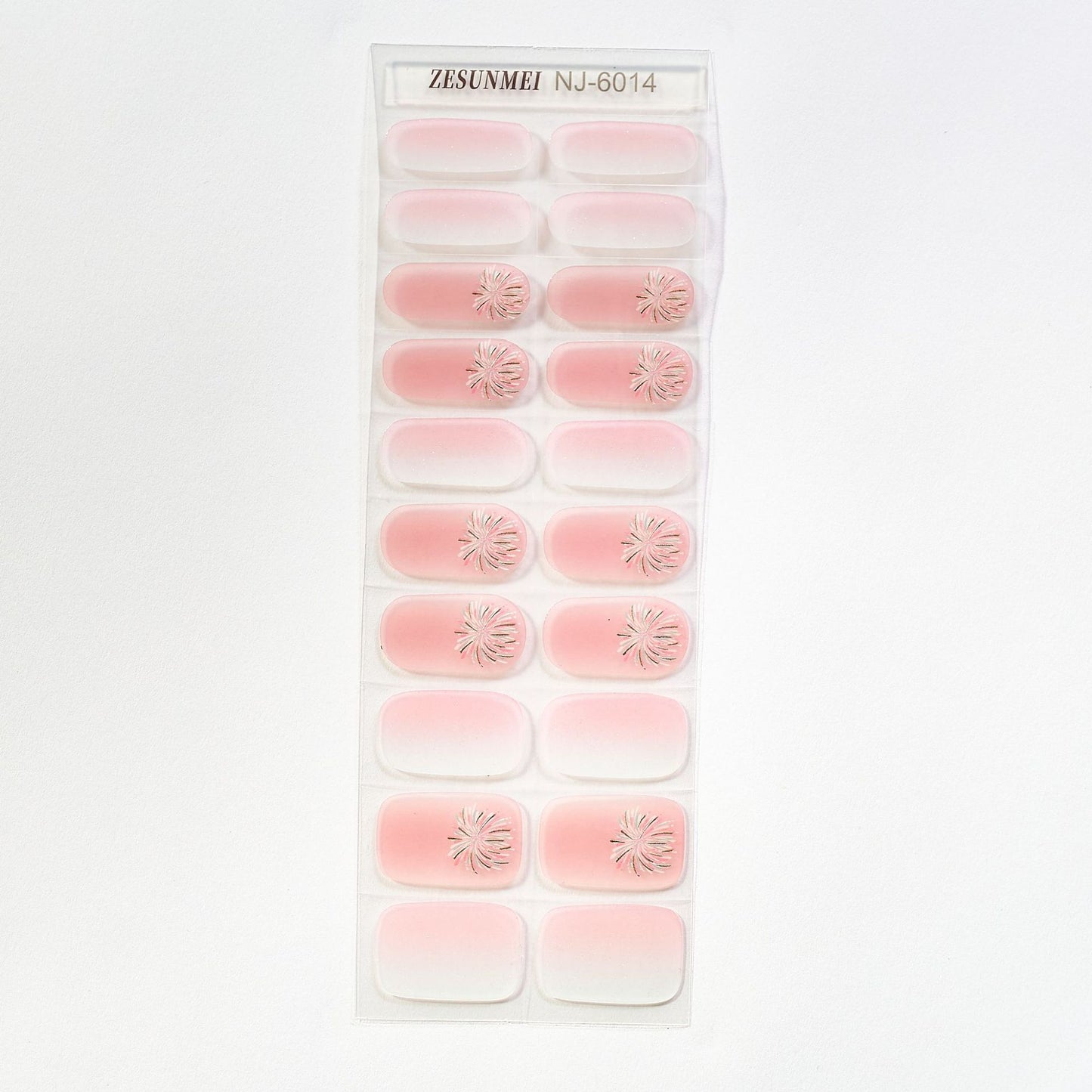 Candy Color UV Semi-cured Nail Stickers