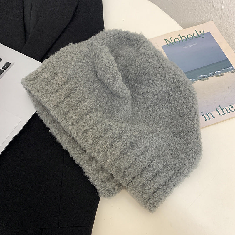 Big-headed Foreign-style Warm Ear Protection Hat