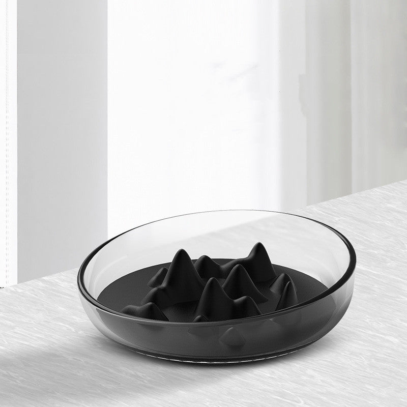 New Pet Silicone Slow Food Bowl Dog Choking Bowl Cat Bowl Cat And Dog Food Bowl