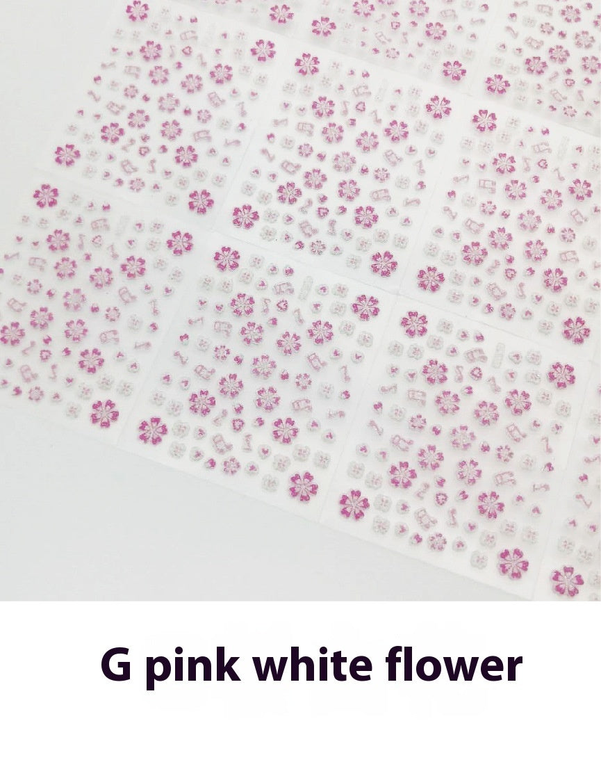 3D Nail Decoration Nail Sticker Set