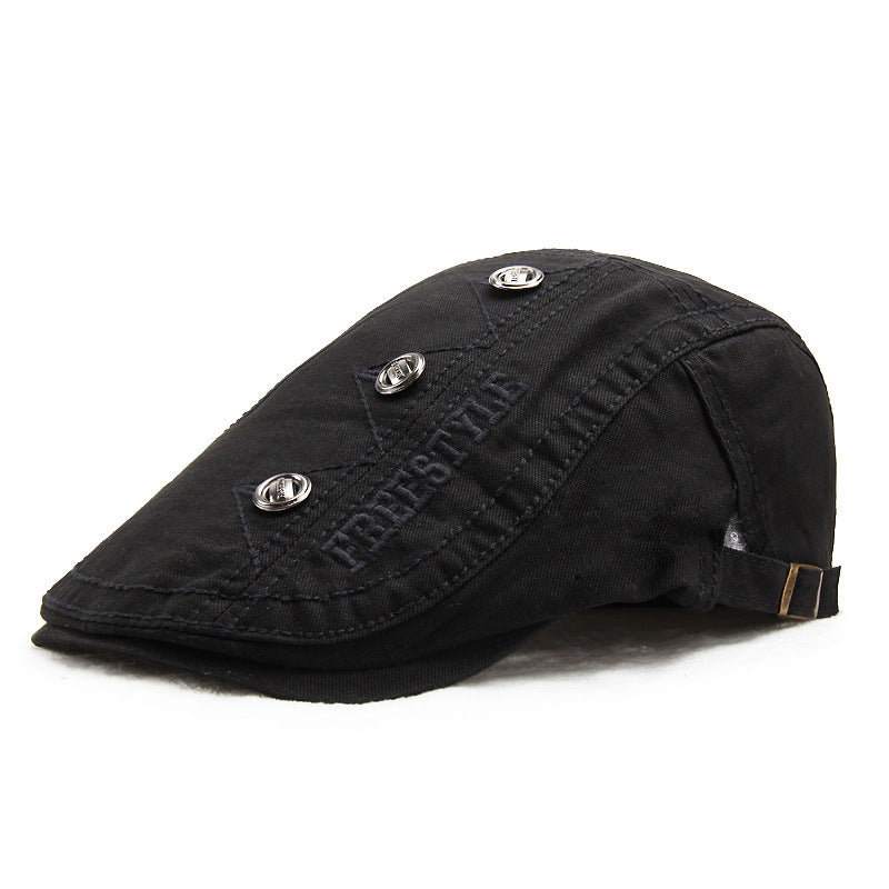 Men's And Women's Fashion Embroidery Cotton Hat