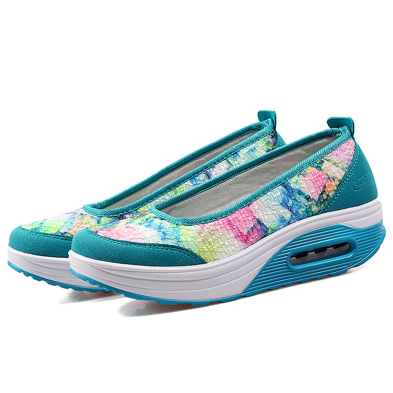 Women's Outdoor Tourism Casual Shoes With Thick Soles